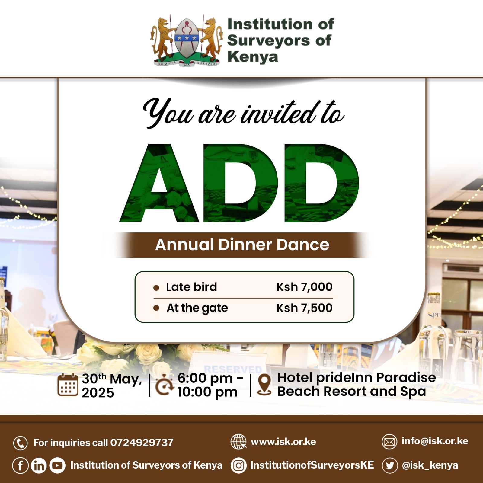 Annual Dinner Dance 