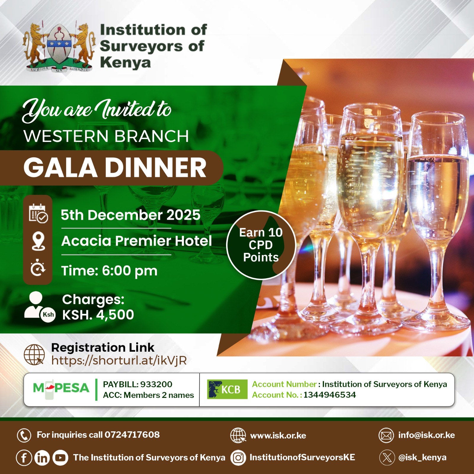 WESTERN BRANCH 2025 GALA DINNER