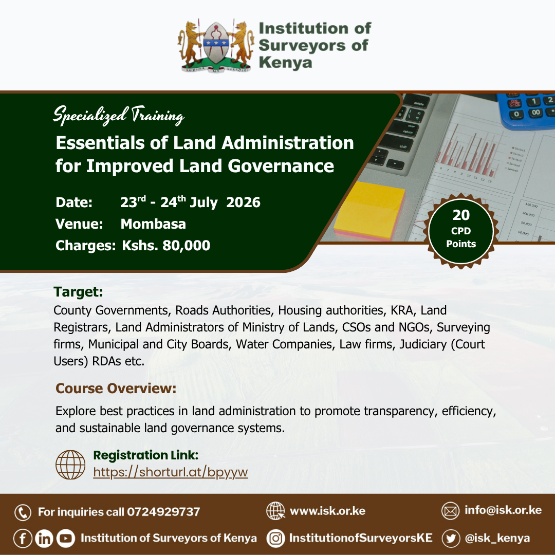 Essentials of Land Administration for Improved Land Governance